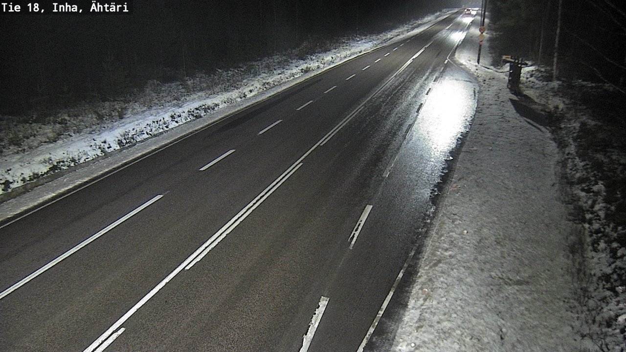 Weather Camera Image Road 18 ÄhtäriInha, Ähtäri, Etelä-Pohjanmaa