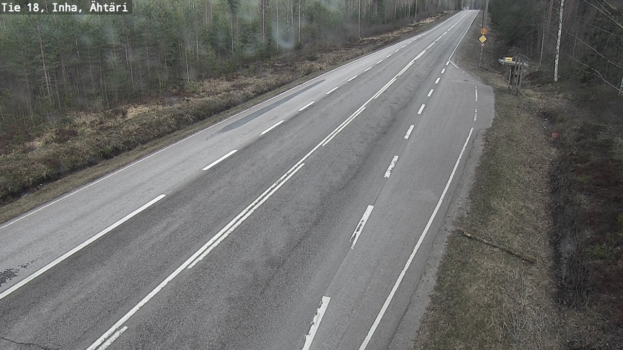 Weather Camera Image Road 18 ÄhtäriInha, Ähtäri, Etelä-Pohjanmaa
