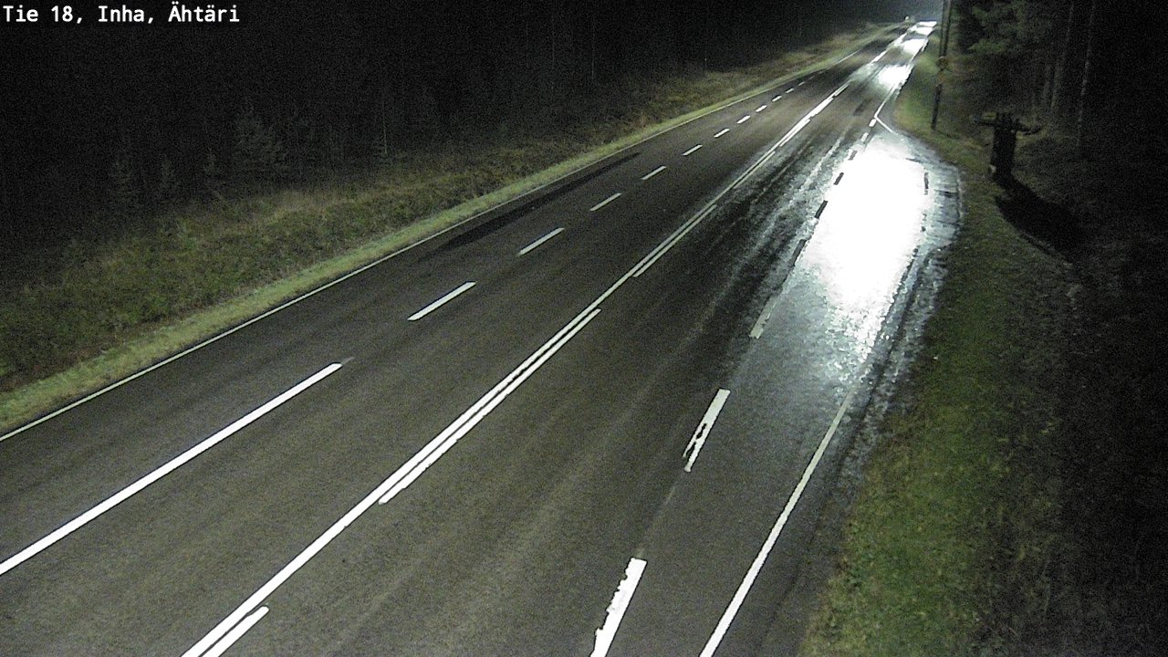 Weather Camera Image Väg 18 Etseri, Inha, Ähtäri, Etelä-Pohjanmaa