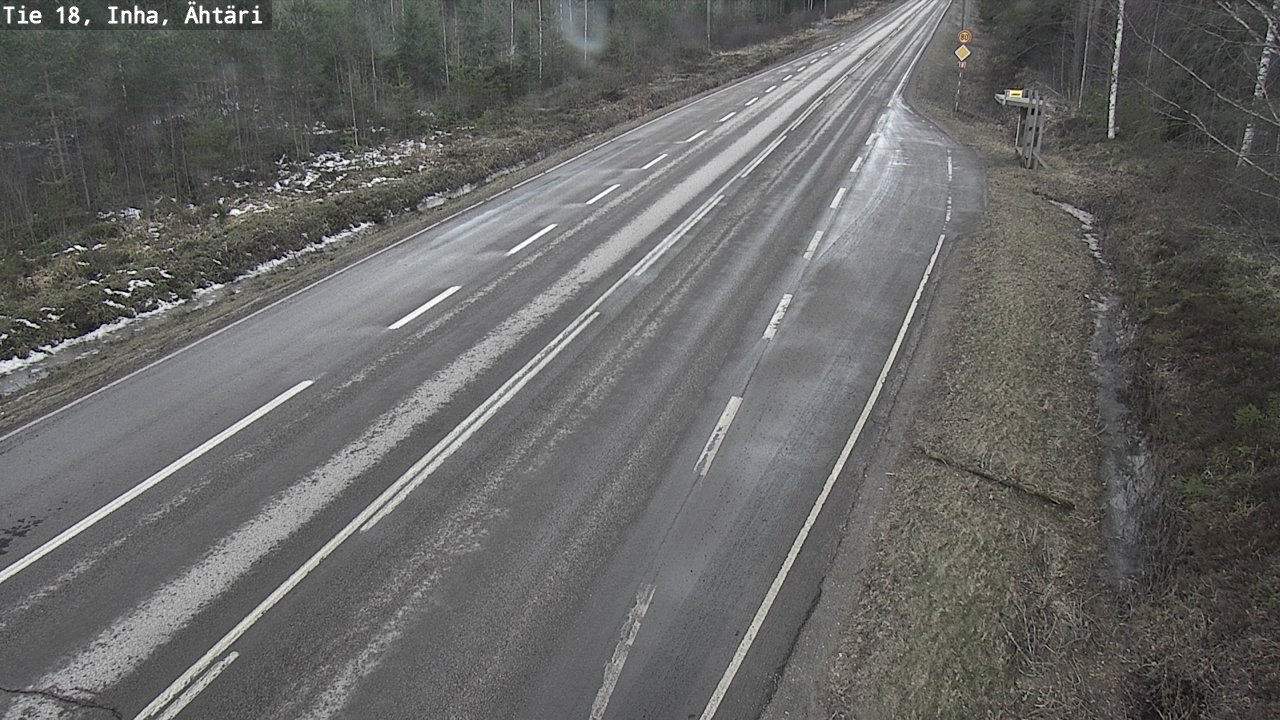 Weather Camera Image Road 18 ÄhtäriInha, Ähtäri, Etelä-Pohjanmaa