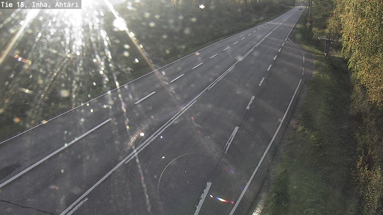 Weather Camera Image Road 18 ÄhtäriInha, Ähtäri, Etelä-Pohjanmaa