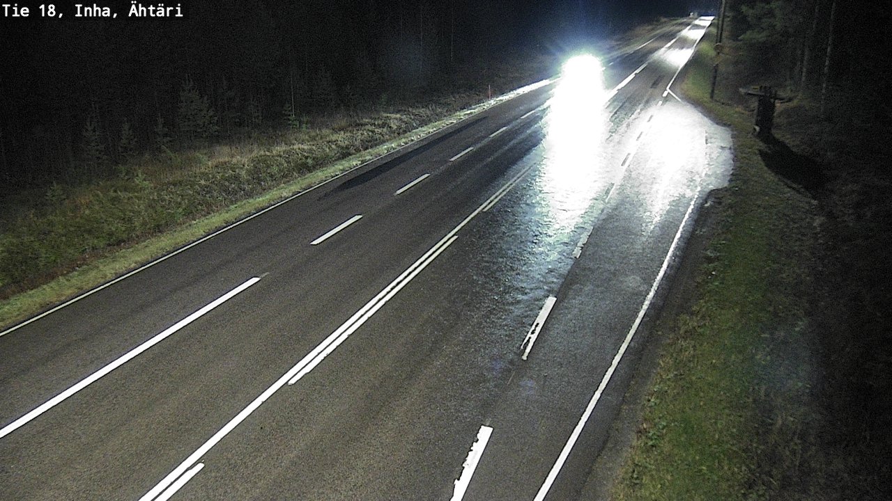 Weather Camera Image Road 18 ÄhtäriInha, Ähtäri, Etelä-Pohjanmaa