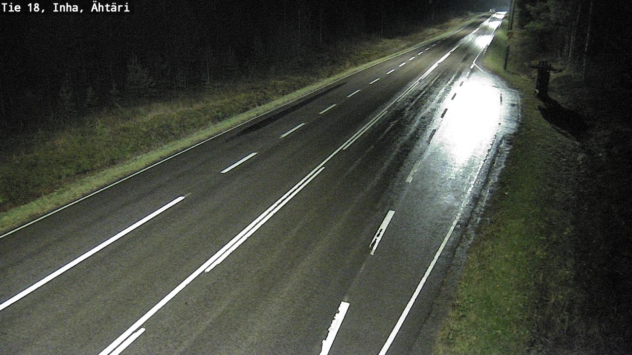 Weather Camera Image Väg 18 Etseri, Inha, Ähtäri, Etelä-Pohjanmaa