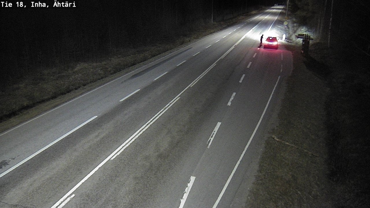Weather Camera Image Road 18 ÄhtäriInha, Ähtäri, Etelä-Pohjanmaa