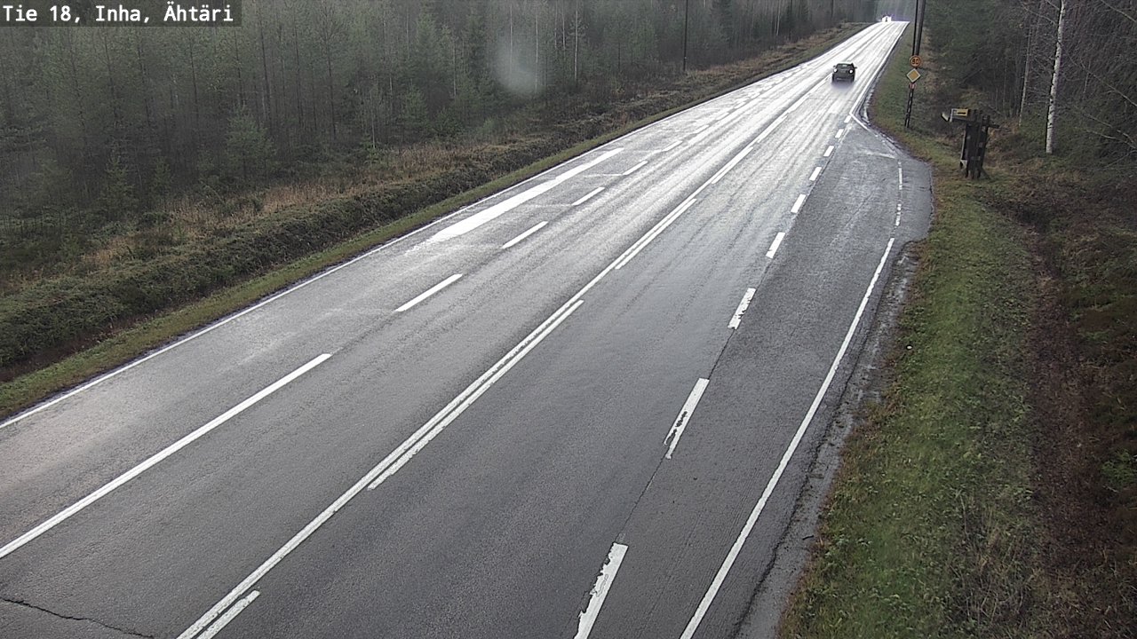 Weather Camera Image Väg 18 Etseri, Inha, Ähtäri, Etelä-Pohjanmaa