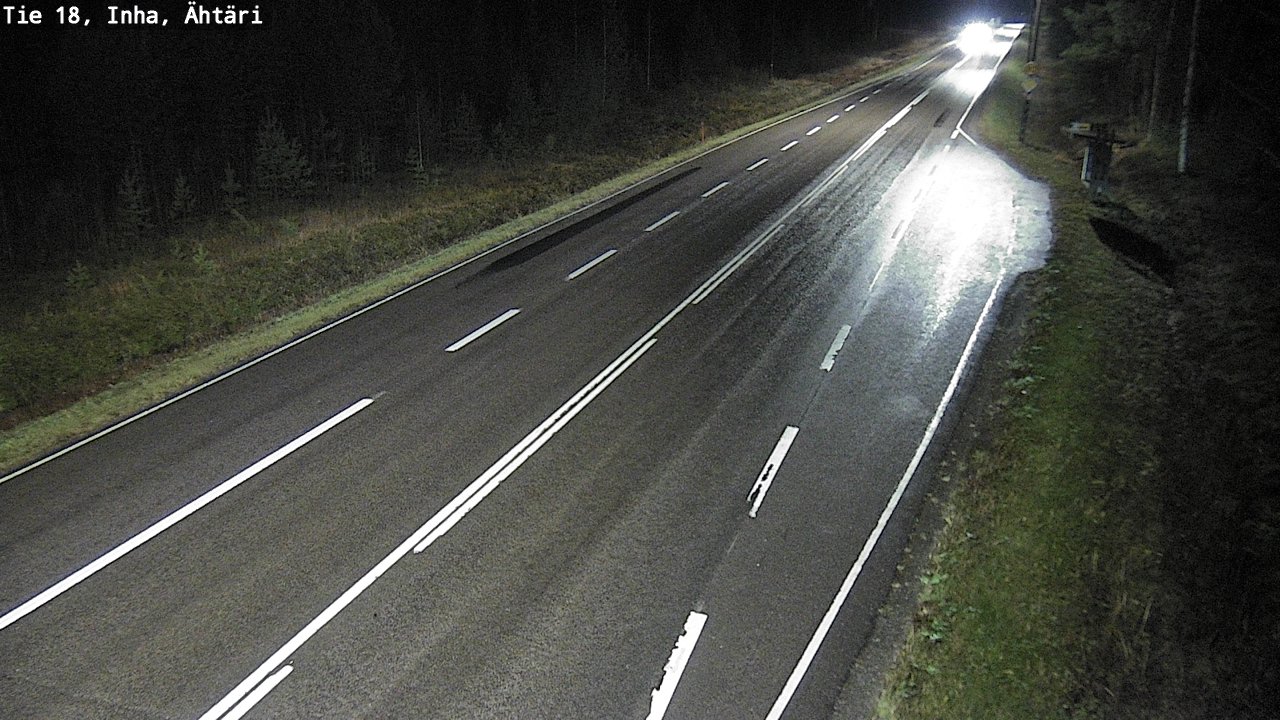 Weather Camera Image Road 18 ÄhtäriInha, Ähtäri, Etelä-Pohjanmaa