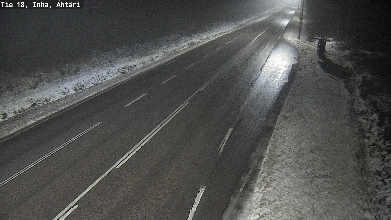 Weather Camera Image Road 18 ÄhtäriInha, Ähtäri, Etelä-Pohjanmaa