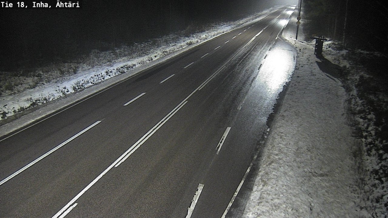 Weather Camera Image Road 18 ÄhtäriInha, Ähtäri, Etelä-Pohjanmaa