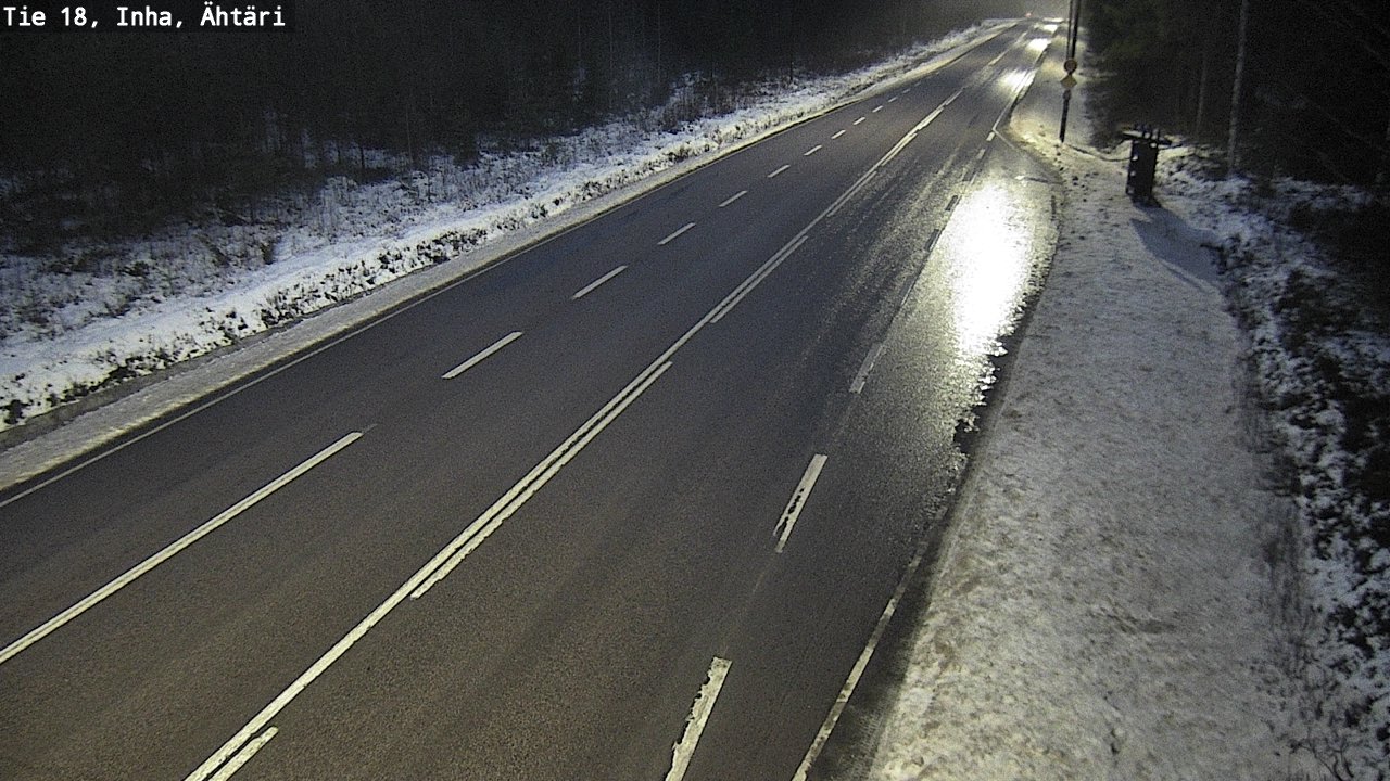 Weather Camera Image Road 18 ÄhtäriInha, Ähtäri, Etelä-Pohjanmaa