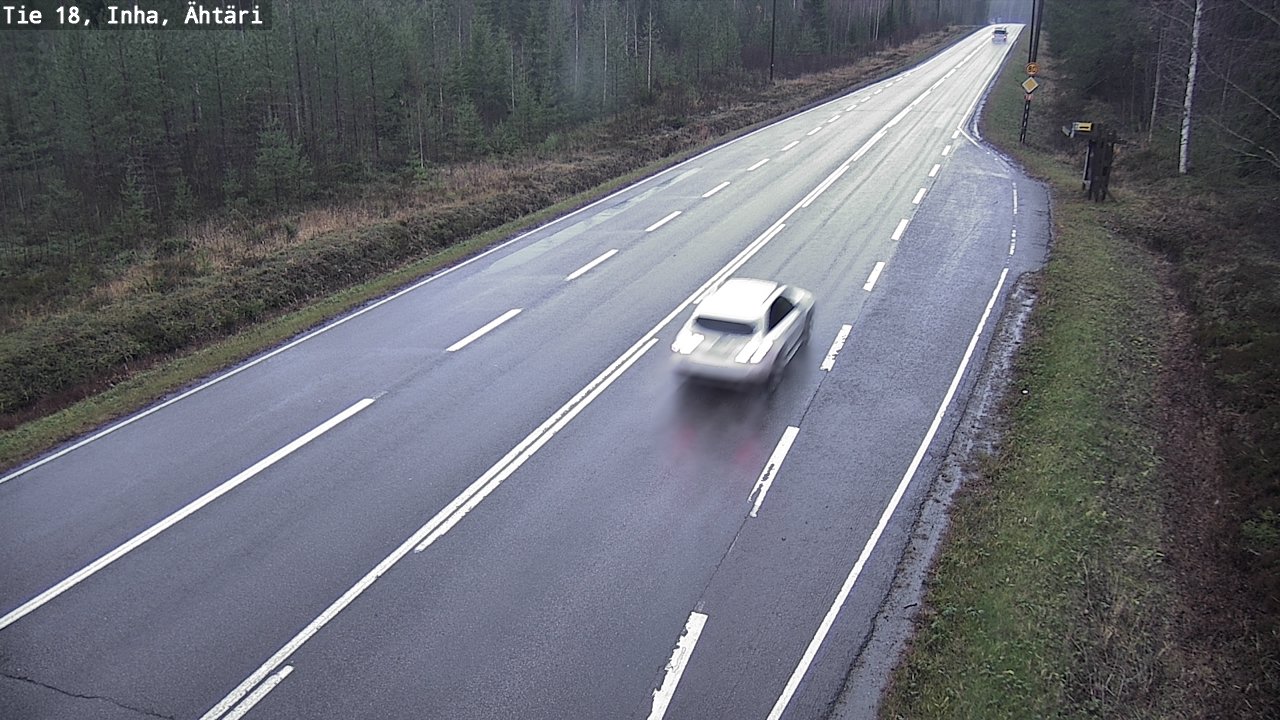 Weather Camera Image Väg 18 Etseri, Inha, Ähtäri, Etelä-Pohjanmaa