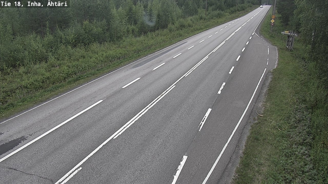 Weather Camera Image Väg 18 Etseri, Inha, Ähtäri, Etelä-Pohjanmaa