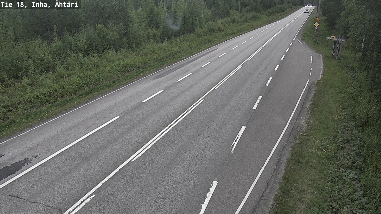 Weather Camera Image Väg 18 Etseri, Inha, Ähtäri, Etelä-Pohjanmaa