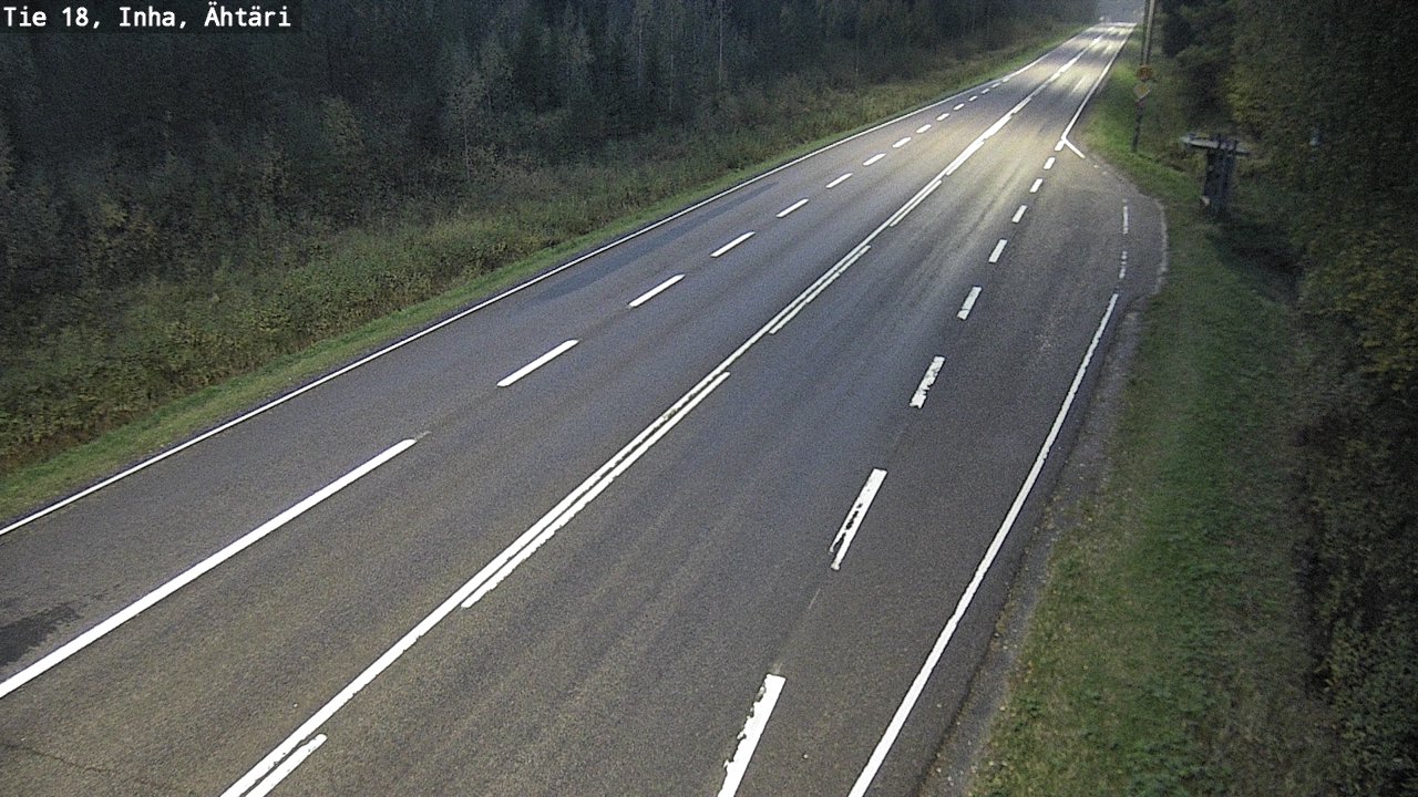 Weather Camera Image Road 18 ÄhtäriInha, Ähtäri, Etelä-Pohjanmaa