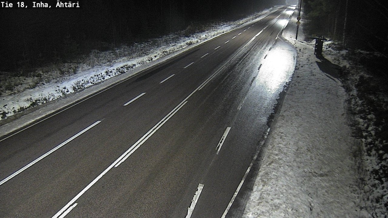 Weather Camera Image Road 18 ÄhtäriInha, Ähtäri, Etelä-Pohjanmaa