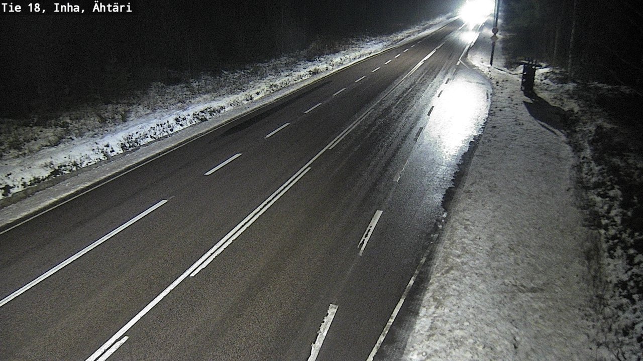 Weather Camera Image Road 18 ÄhtäriInha, Ähtäri, Etelä-Pohjanmaa