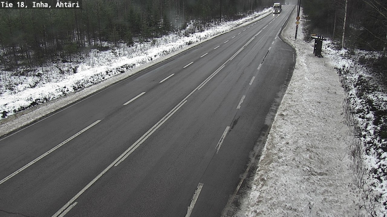 Weather Camera Image Road 18 ÄhtäriInha, Ähtäri, Etelä-Pohjanmaa