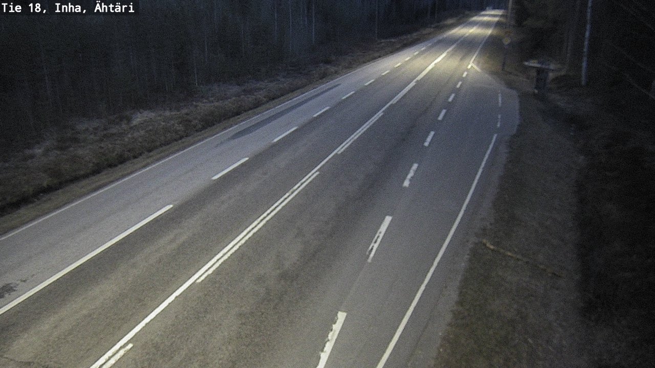 Weather Camera Image Road 18 ÄhtäriInha, Ähtäri, Etelä-Pohjanmaa