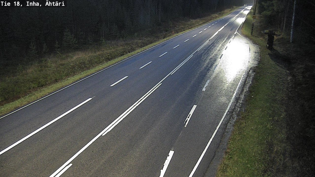 Weather Camera Image Väg 18 Etseri, Inha, Ähtäri, Etelä-Pohjanmaa
