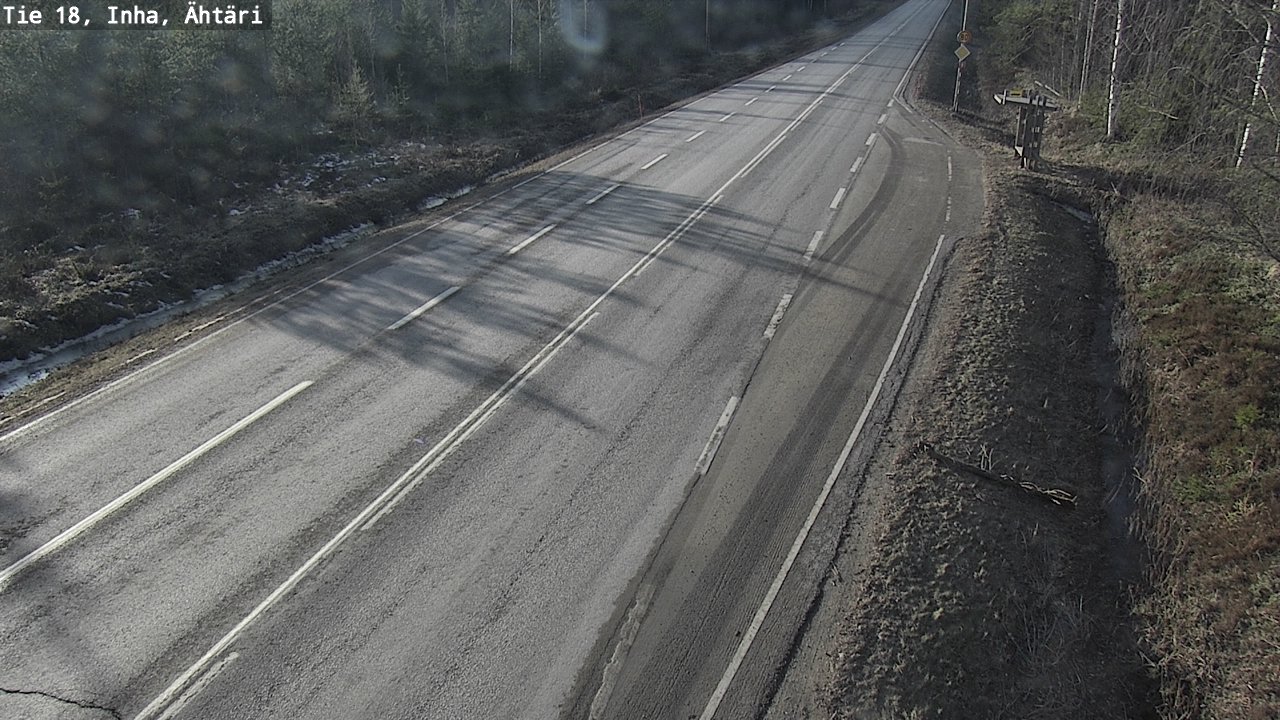 Weather Camera Image Road 18 ÄhtäriInha, Ähtäri, Etelä-Pohjanmaa