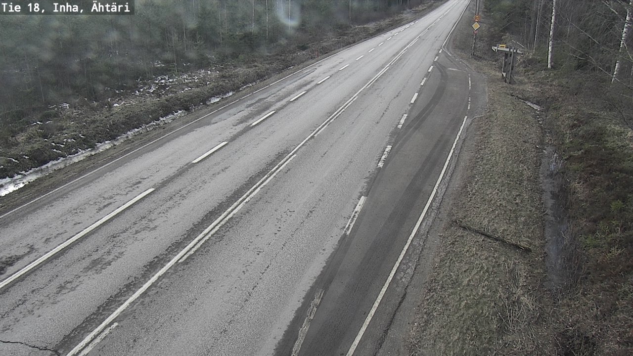Weather Camera Image Road 18 ÄhtäriInha, Ähtäri, Etelä-Pohjanmaa