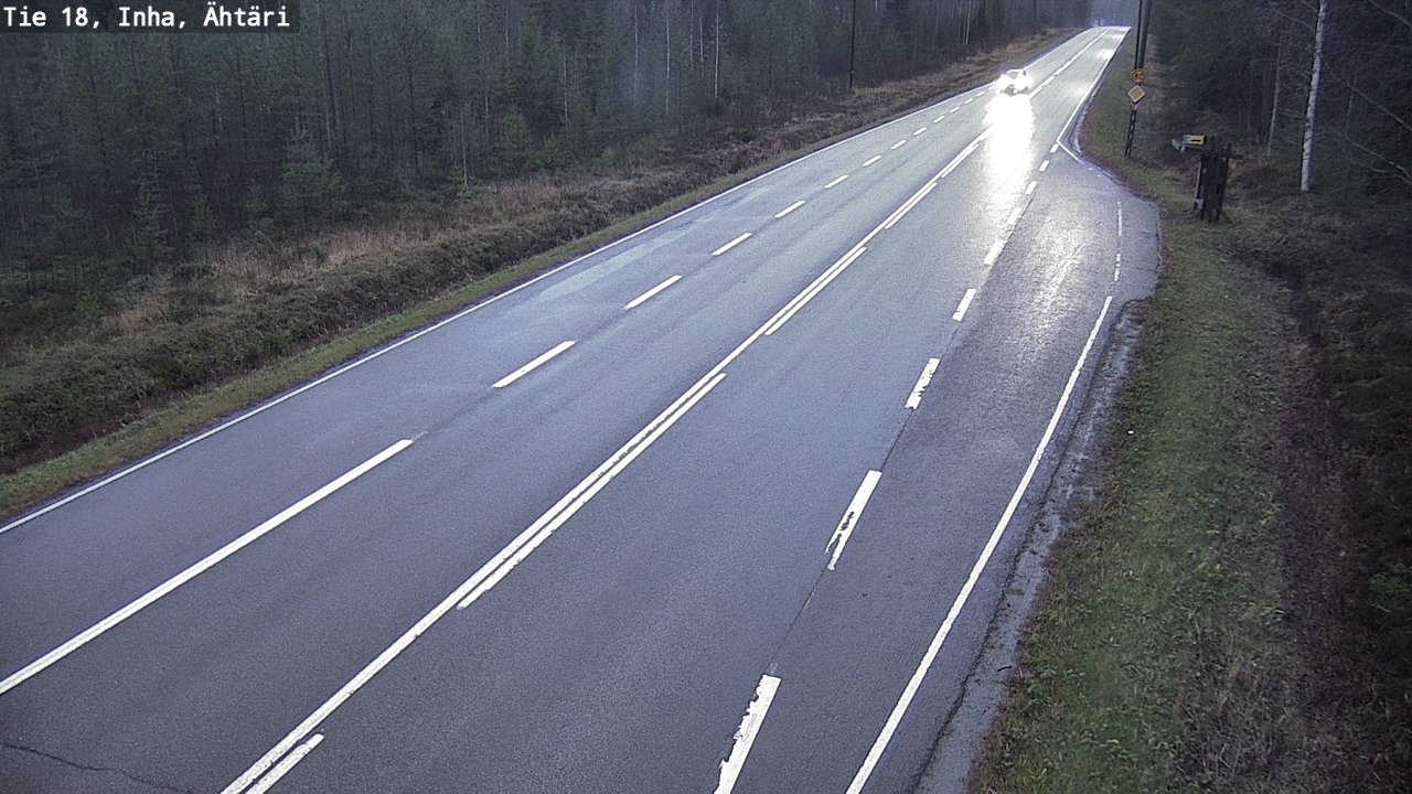 Weather Camera Image Väg 18 Etseri, Inha, Ähtäri, Etelä-Pohjanmaa