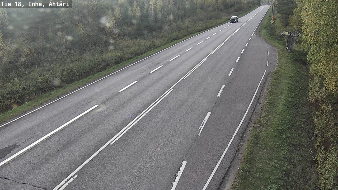 Weather Camera Image Road 18 ÄhtäriInha, Ähtäri, Etelä-Pohjanmaa