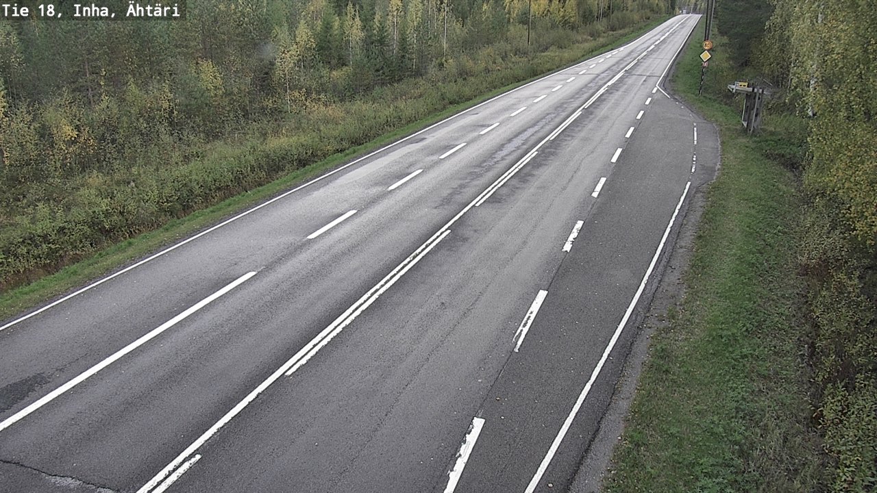 Weather Camera Image Road 18 ÄhtäriInha, Ähtäri, Etelä-Pohjanmaa
