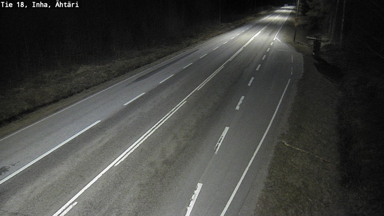 Weather Camera Image Road 18 ÄhtäriInha, Ähtäri, Etelä-Pohjanmaa