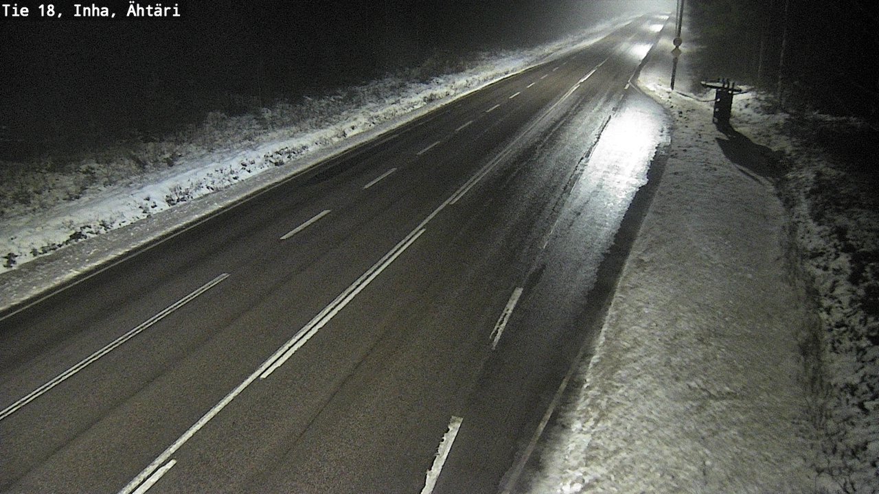 Weather Camera Image Road 18 ÄhtäriInha, Ähtäri, Etelä-Pohjanmaa
