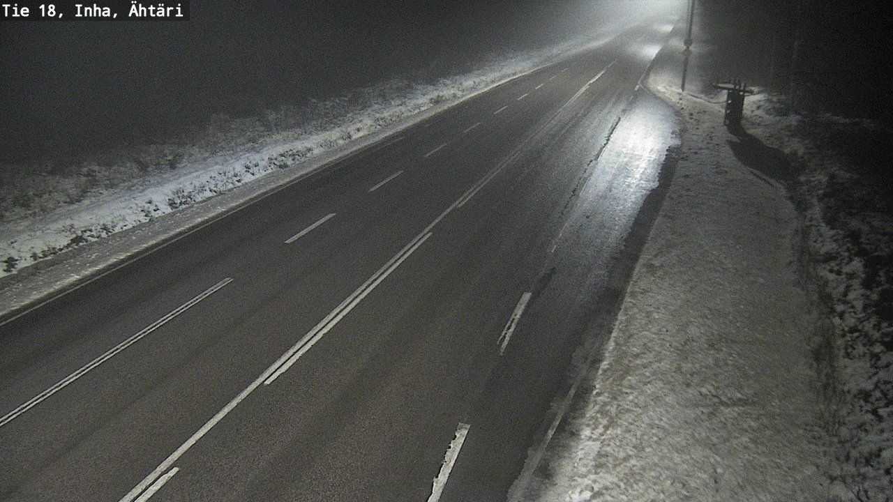 Weather Camera Image Road 18 ÄhtäriInha, Ähtäri, Etelä-Pohjanmaa
