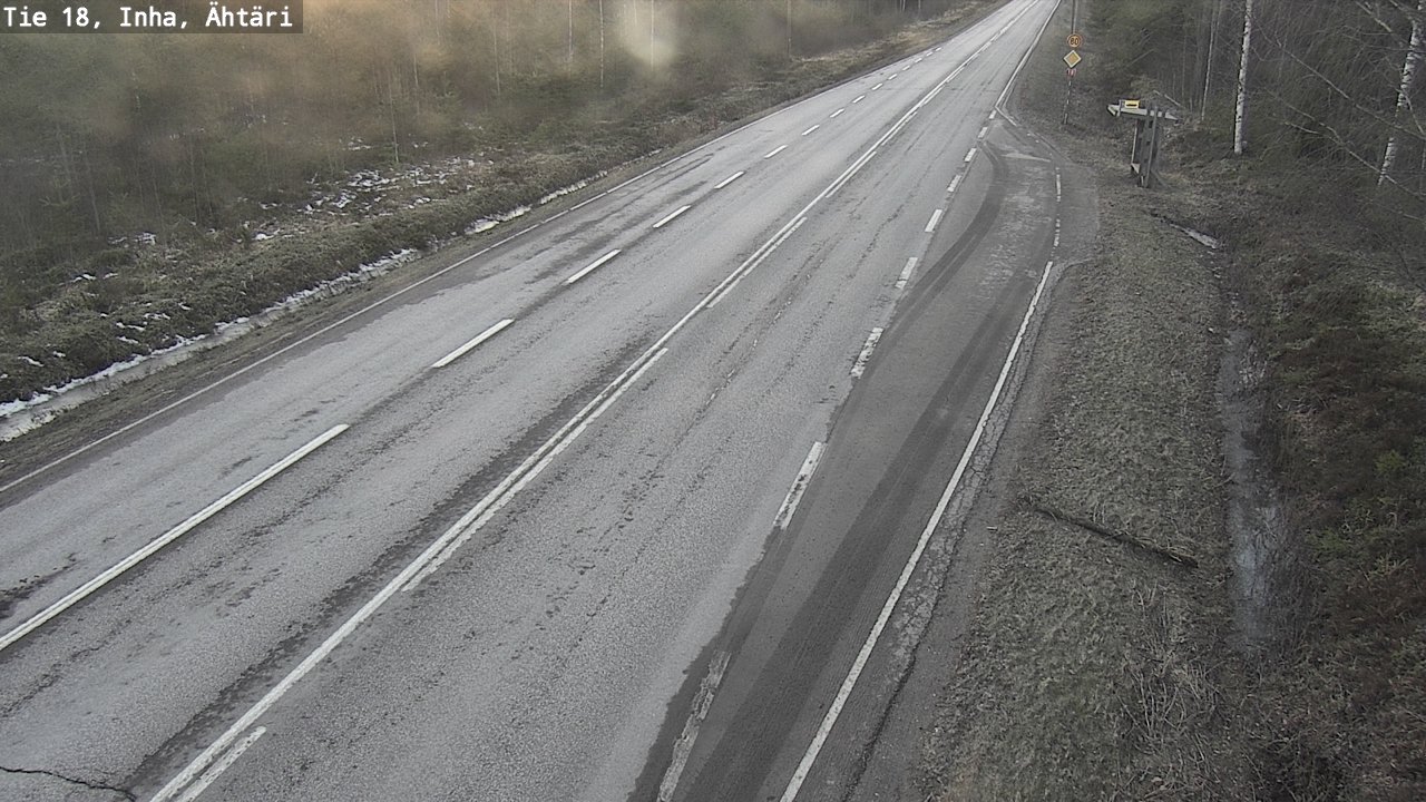 Weather Camera Image Road 18 ÄhtäriInha, Ähtäri, Etelä-Pohjanmaa