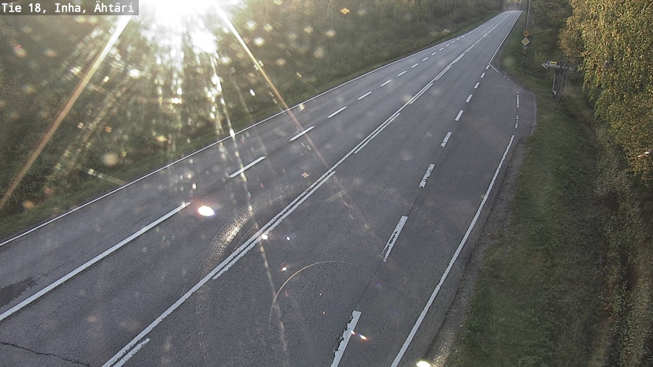 Weather Camera Image Road 18 ÄhtäriInha, Ähtäri, Etelä-Pohjanmaa