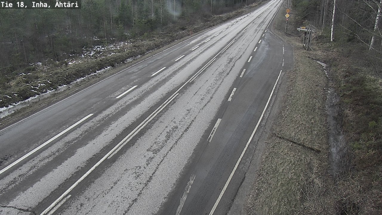 Weather Camera Image Road 18 ÄhtäriInha, Ähtäri, Etelä-Pohjanmaa