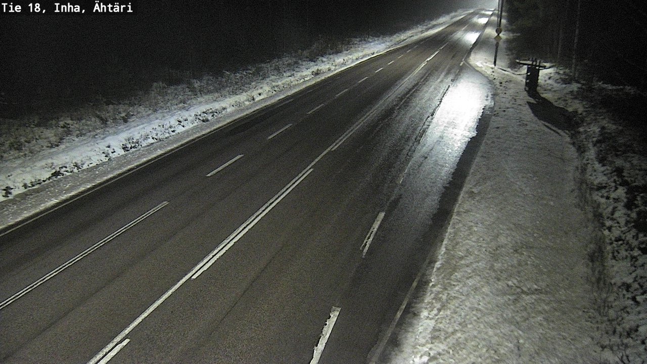 Weather Camera Image Road 18 ÄhtäriInha, Ähtäri, Etelä-Pohjanmaa
