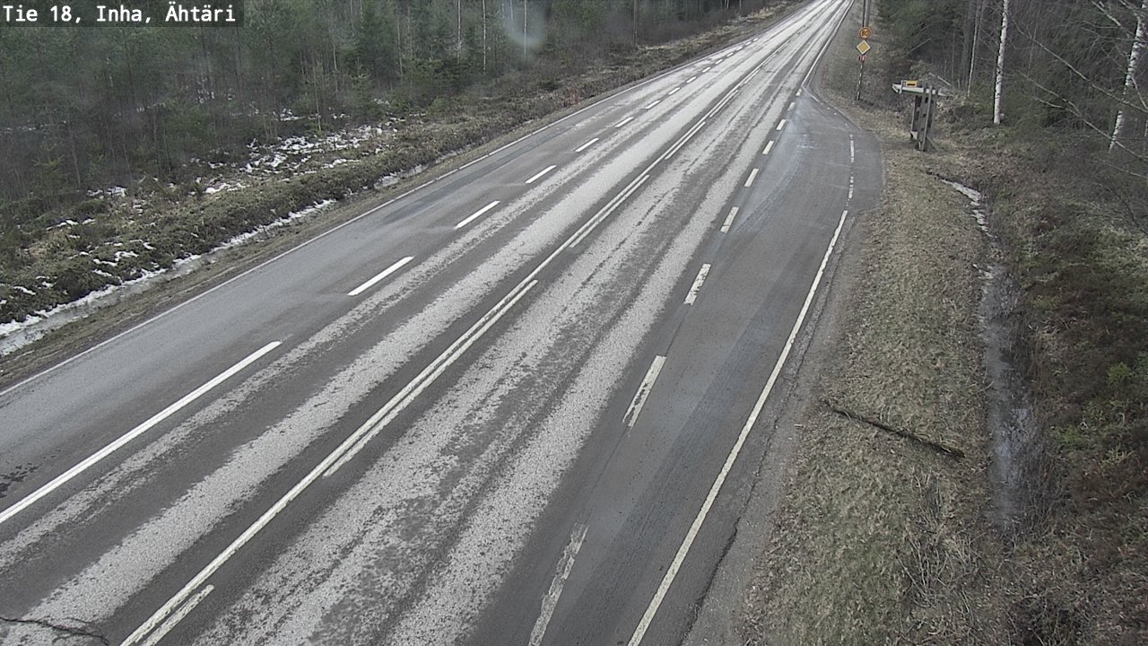 Weather Camera Image Road 18 ÄhtäriInha, Ähtäri, Etelä-Pohjanmaa
