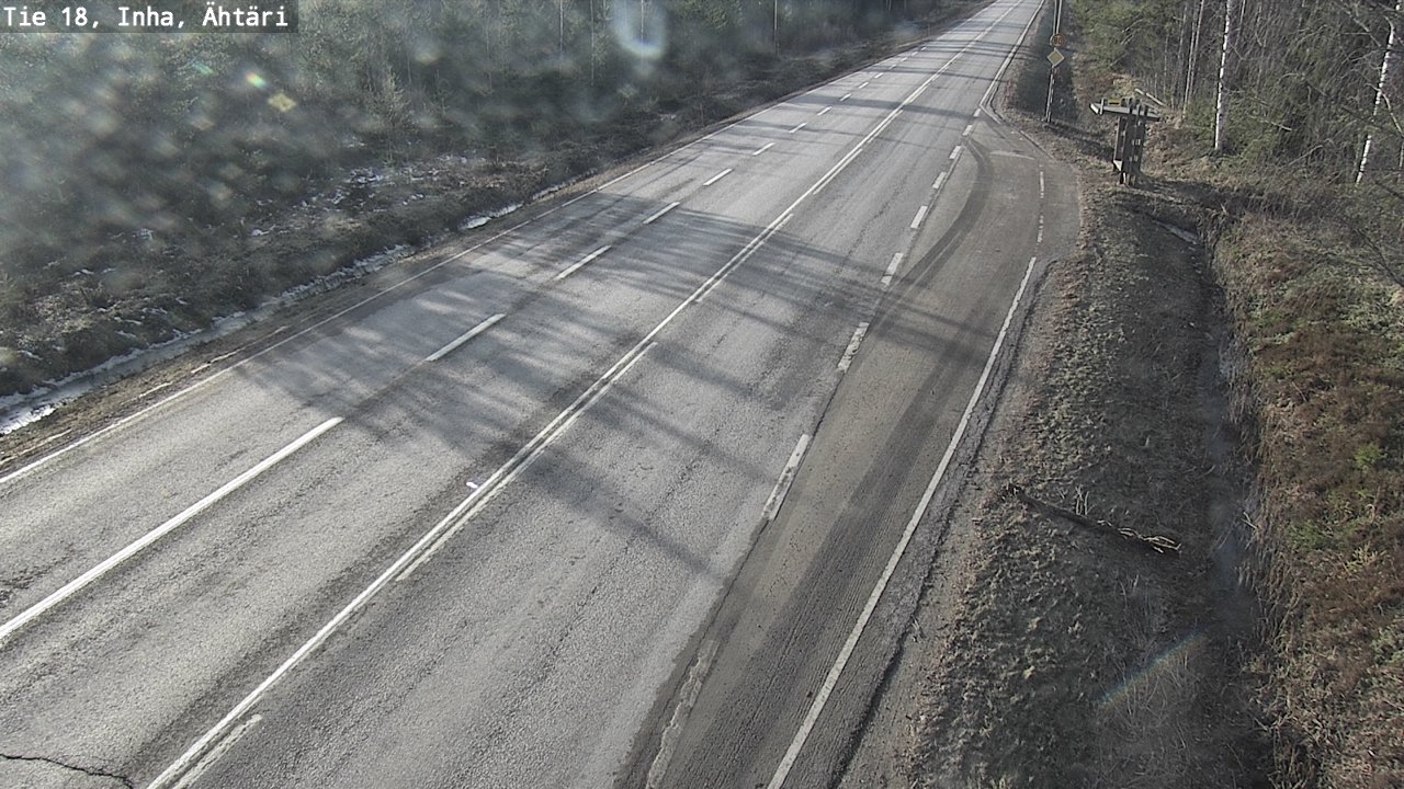 Weather Camera Image Road 18 ÄhtäriInha, Ähtäri, Etelä-Pohjanmaa
