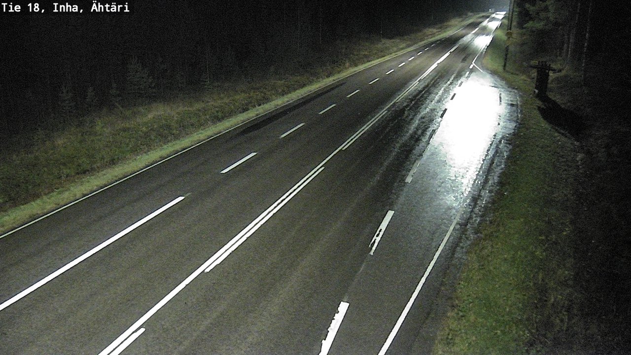 Weather Camera Image Väg 18 Etseri, Inha, Ähtäri, Etelä-Pohjanmaa