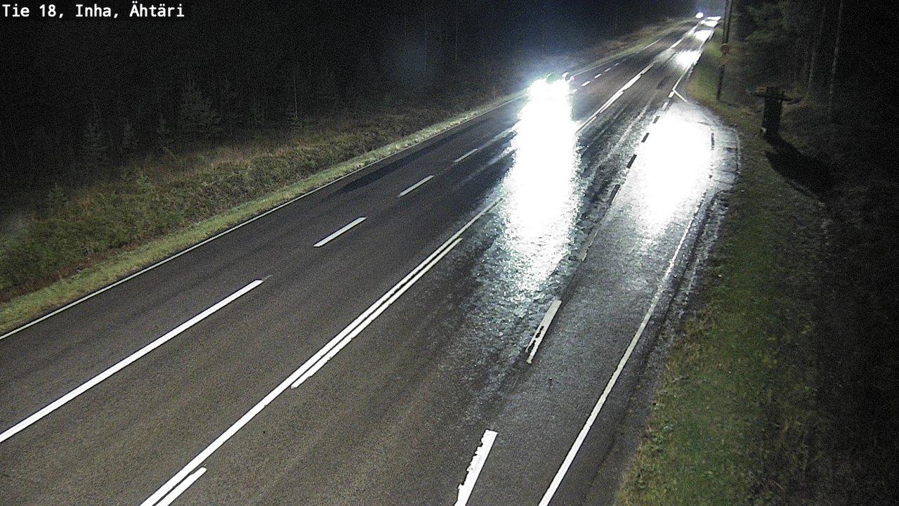 Weather Camera Image Väg 18 Etseri, Inha, Ähtäri, Etelä-Pohjanmaa