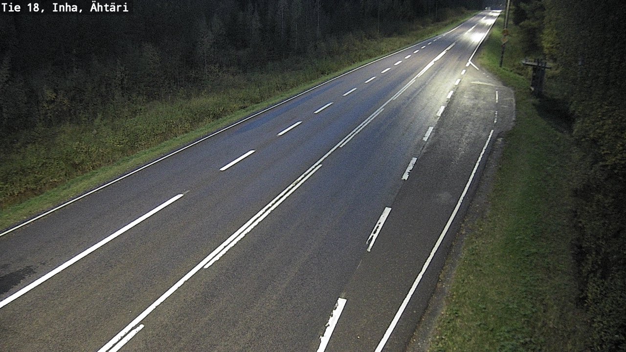 Weather Camera Image Road 18 ÄhtäriInha, Ähtäri, Etelä-Pohjanmaa