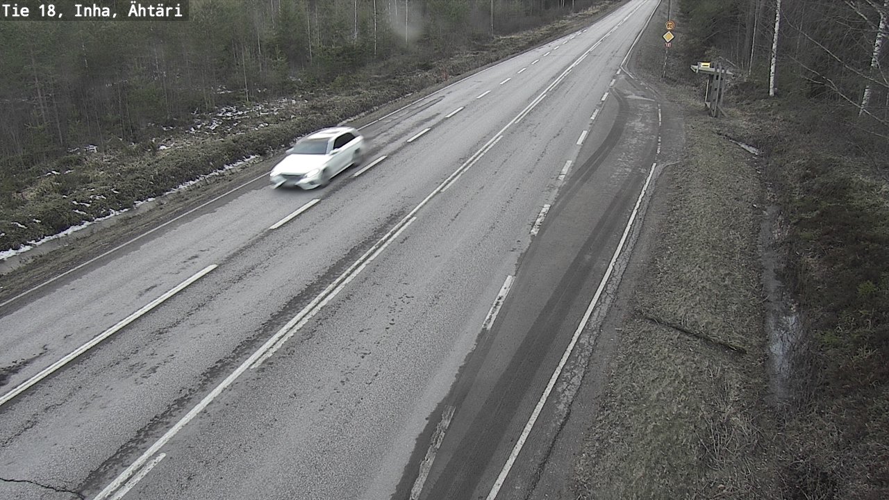 Weather Camera Image Road 18 ÄhtäriInha, Ähtäri, Etelä-Pohjanmaa