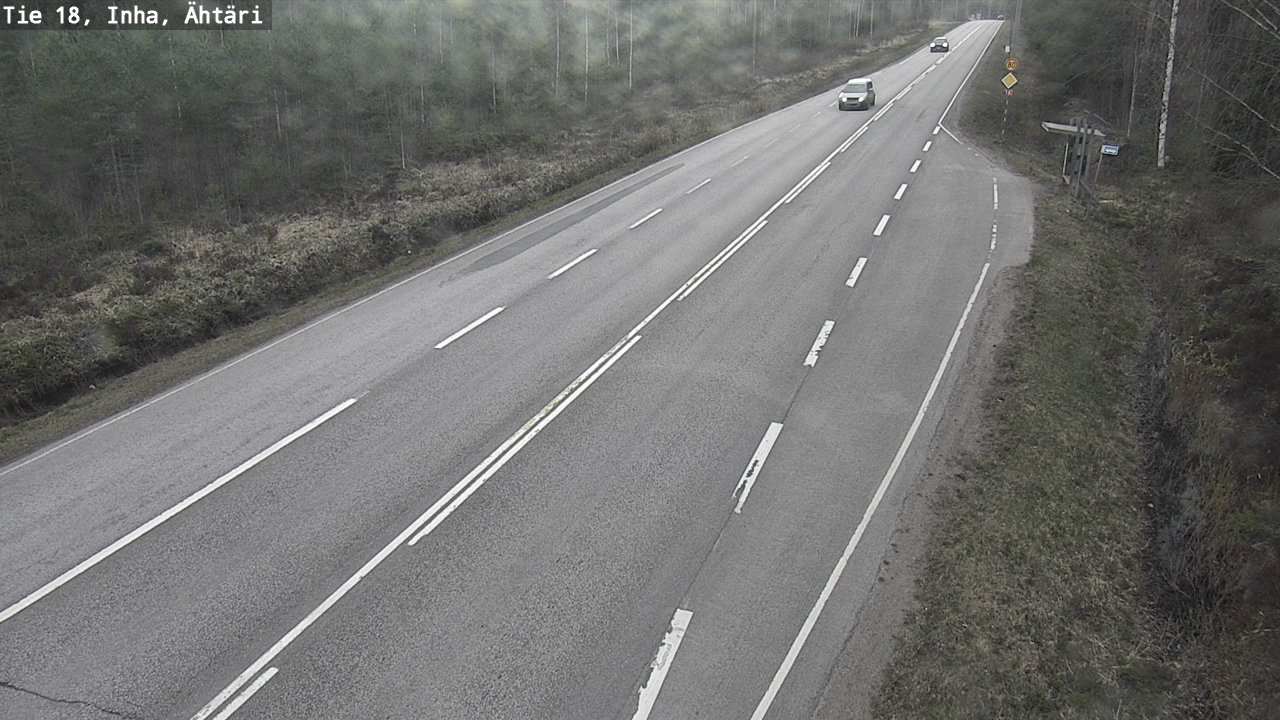 Weather Camera Image Road 18 ÄhtäriInha, Ähtäri, Etelä-Pohjanmaa