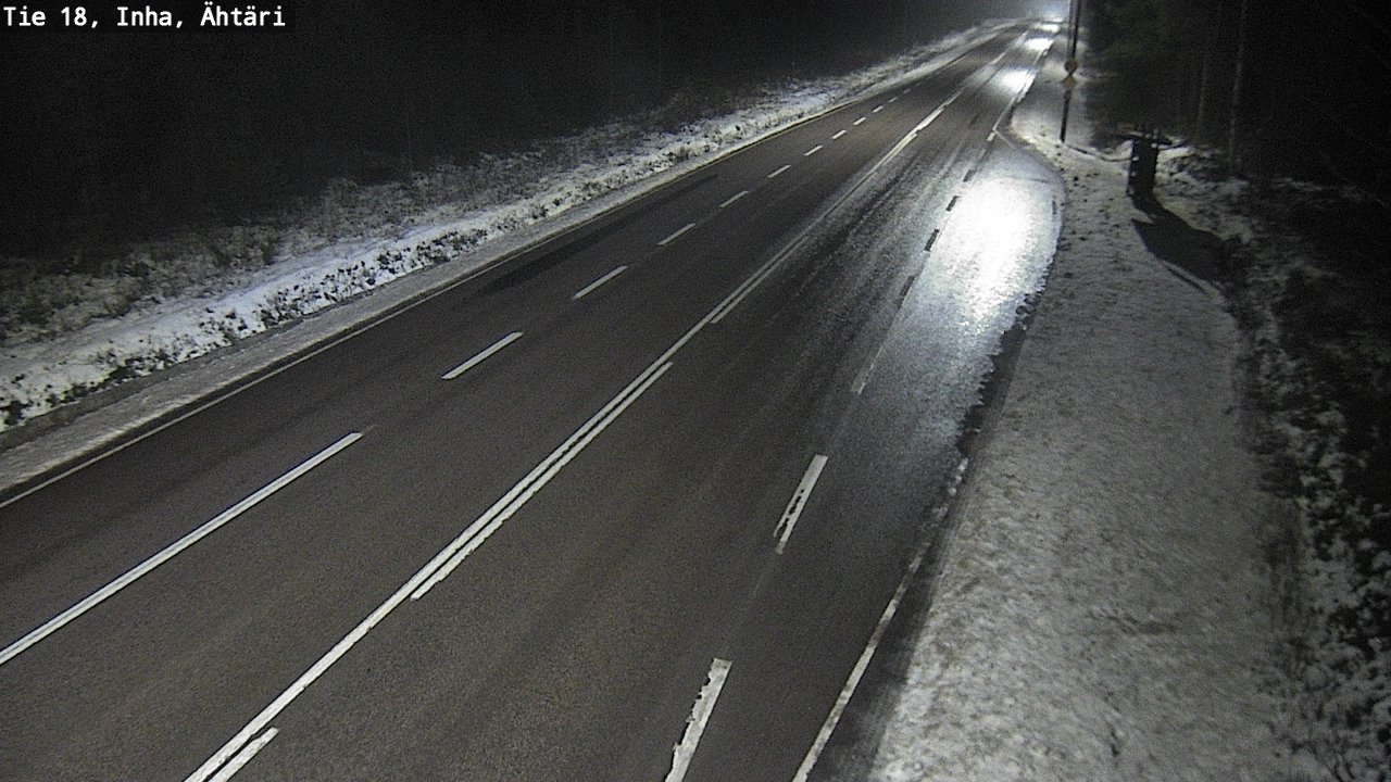Weather Camera Image Road 18 ÄhtäriInha, Ähtäri, Etelä-Pohjanmaa