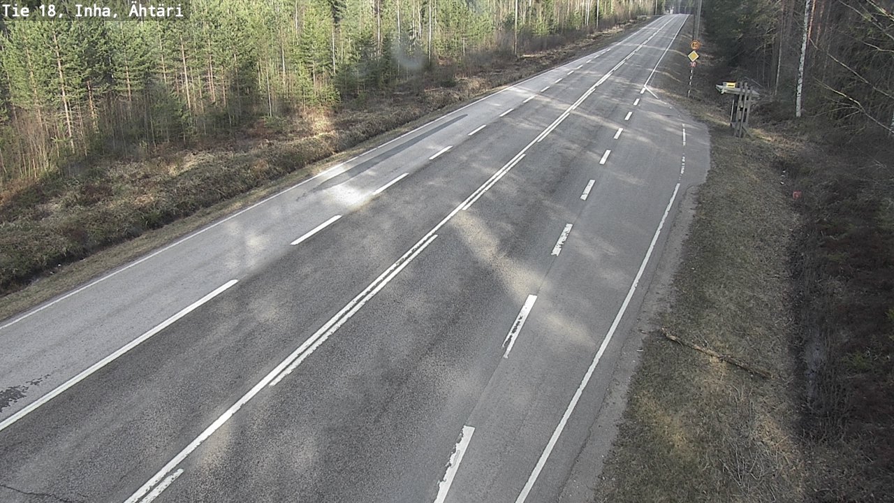 Weather Camera Image Road 18 ÄhtäriInha, Ähtäri, Etelä-Pohjanmaa