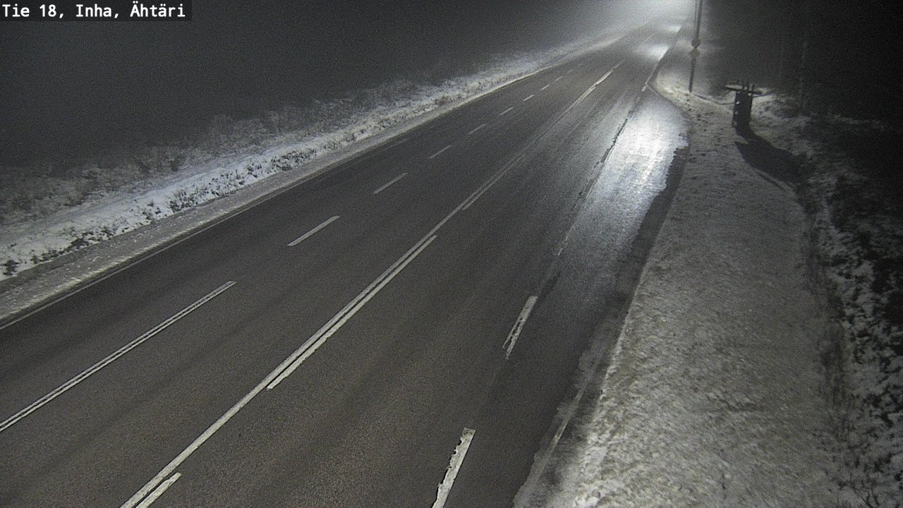 Weather Camera Image Road 18 ÄhtäriInha, Ähtäri, Etelä-Pohjanmaa