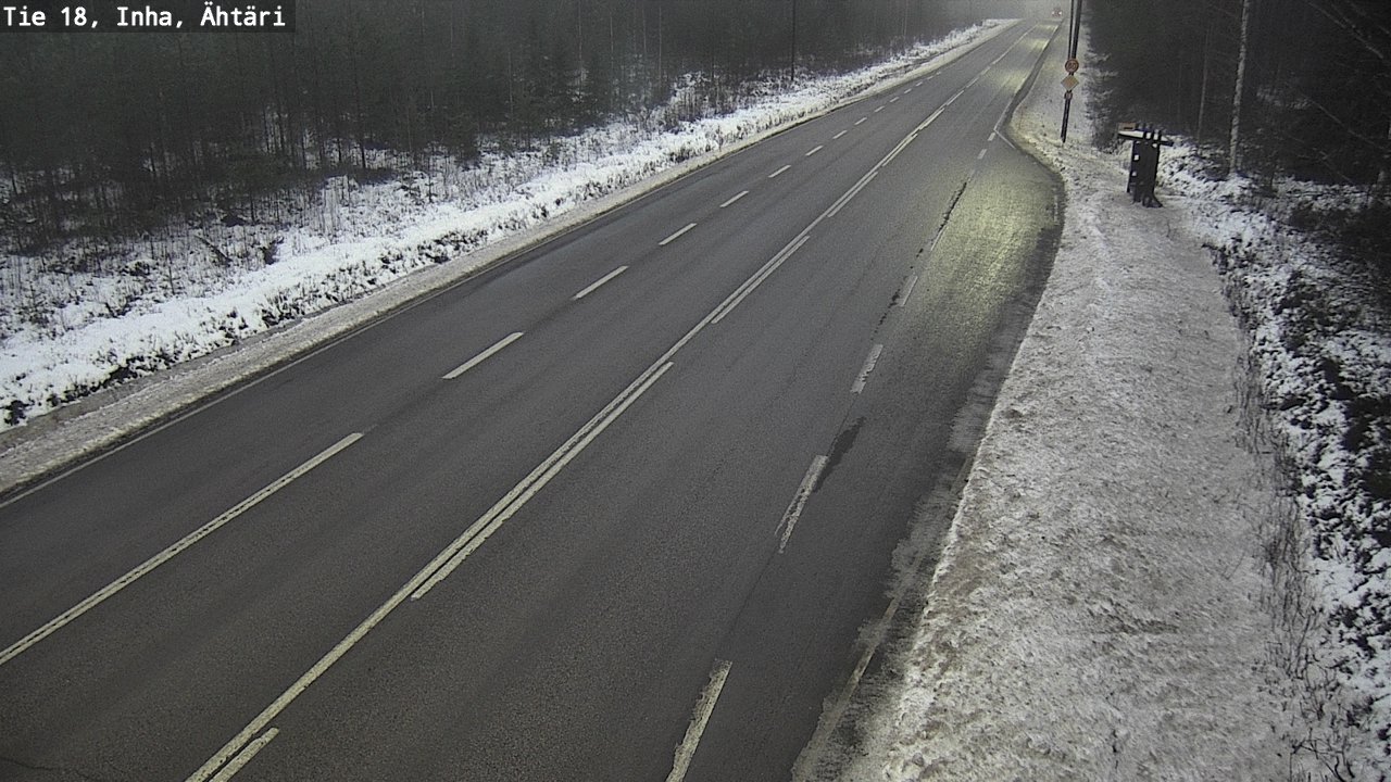 Weather Camera Image Road 18 ÄhtäriInha, Ähtäri, Etelä-Pohjanmaa