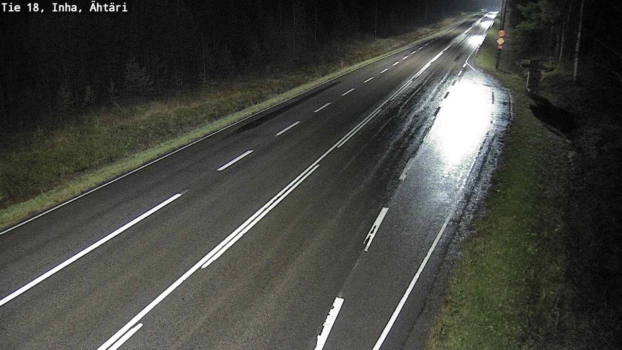 Weather Camera Image Väg 18 Etseri, Inha, Ähtäri, Etelä-Pohjanmaa