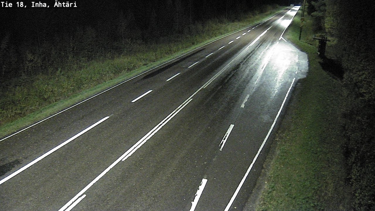 Weather Camera Image Road 18 ÄhtäriInha, Ähtäri, Etelä-Pohjanmaa