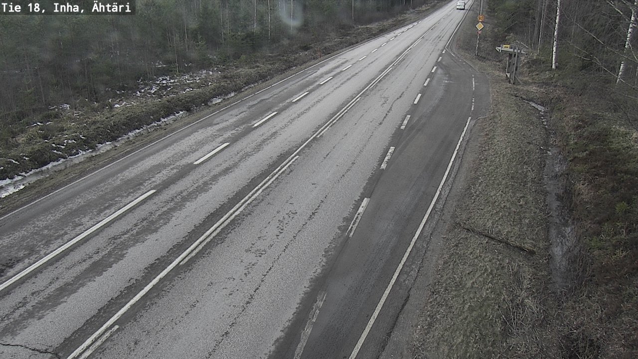 Weather Camera Image Road 18 ÄhtäriInha, Ähtäri, Etelä-Pohjanmaa
