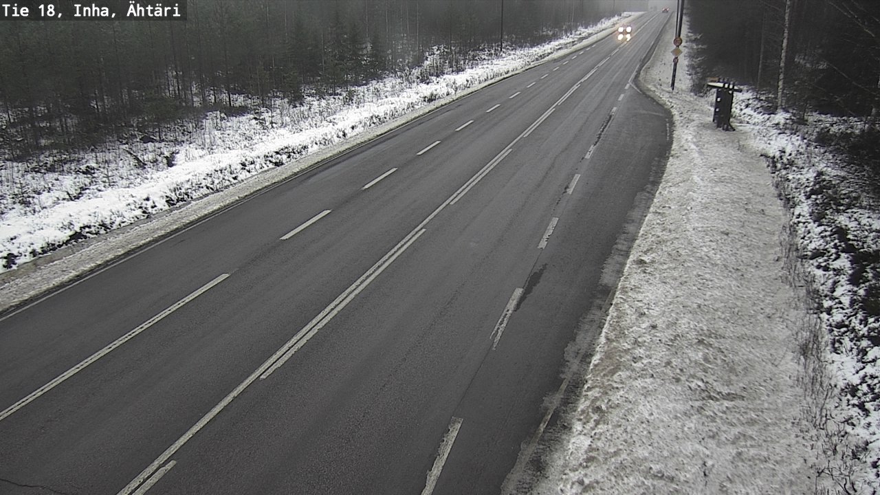Weather Camera Image Road 18 ÄhtäriInha, Ähtäri, Etelä-Pohjanmaa