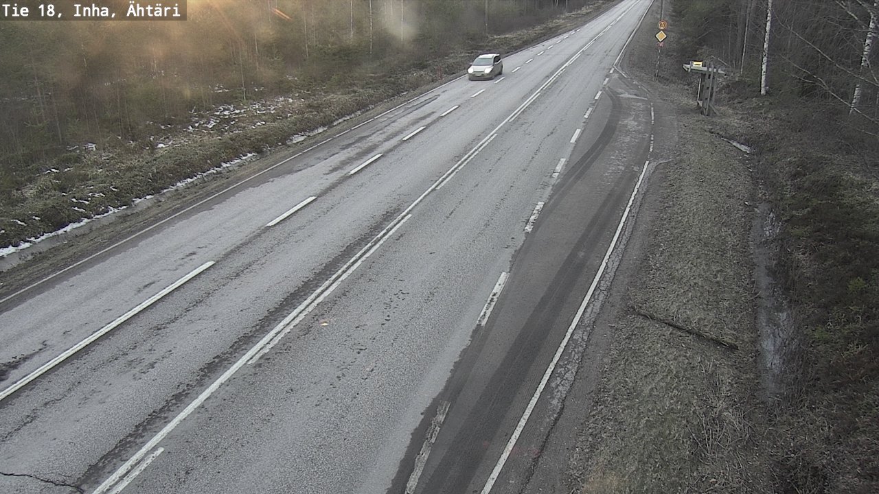 Weather Camera Image Road 18 ÄhtäriInha, Ähtäri, Etelä-Pohjanmaa